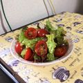 S72☆'s cooksnap of when they made サニーレタスとトマトのサッパリサラダ！.
