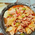 あちたんまん！'s cooksnap of when they made 豚ミンチごま味噌回鍋肉.