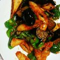ジジキキのママ's cooksnap of when they made 簡単！茄子ピーマン竹輪の甘味噌炒め☆.