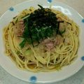ながさん0602's cooksnap of when they made 簡単茹でたら乗せるだけ☆ツナおろしパスタ.