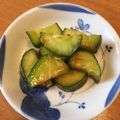 ぱふぃん．'s cooksnap of when they made 寿司酢でやみつききゅうりのピリうま漬け♪.