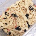 がちゃ☆♪'s cooksnap of when they made 包丁不要、カニカマえのきで節約簡単おかず.