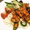 lovetoeat's cooksnap of when they made ビビン麺風辛旨うどん.