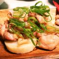 hitocchi's cooksnap of when they made 鶏肉と長いものﾅﾝﾌﾟﾗｰ炒め♪.
