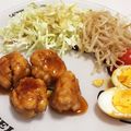 もえぴー☆'s cooksnap of when they made 節約andヘルシー♡とり団子のてりやき.
