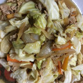 Rntr's cooksnap of when they made さっぱりと！キャベツと豚肉の梅ぽん炒め♪.