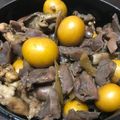 天下の大将軍ですよ's cooksnap of when they made 砂肝と鶏キンカン甘辛煮＊レバーも入れて♪.