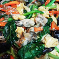 momo634's cooksnap of when they made やさしい中華☆牡蠣と卵と青梗菜の塩炒め！.