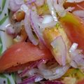 カヨッチジャスアント's cooksnap of when they made 新玉ねぎとトマトのごまマリネ.