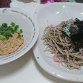 ふ〜あちゃん's cooksnap of when they made 夜食にも♪納豆かけざる蕎麦.