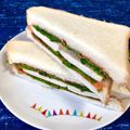 ふたごゆき's cooksnap of when they made 【和サンド】蒸し鶏と大葉の梅トマサンド.