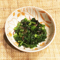 なつき☆ミ's cooksnap of when they made 塩酒粕海苔の佃煮で♪つるむらさきの和え物.