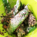 ユーロン's cooksnap of when they made モロッコいんげんの黒ごまマヨしょうゆ和え.