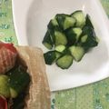 tikariri's cooksnap of when they made お弁当すき間おかず☆きゅうりの生姜和え.