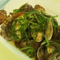 ゆみくっきん's cooksnap of when they made ☆あさりのバター蒸し大葉のせ〜.