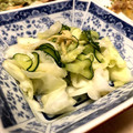 ☆下町けいちゃん☆'s cooksnap of when they made 箸休めに - キャベツときゅうりの浅漬け.