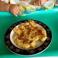 Eri808's cooksnap of when they made 離乳食後期◎簡単お好み焼き.