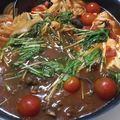 mi2sa9's cooksnap of when they made トマト缶でトマトすき焼き　.