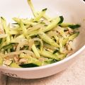 ぴょん吉Cafe's cooksnap of when they made ツナとモヤシとキュウリの中華サラダ.