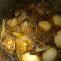 ＋SUN3's cooksnap of when they made 圧力鍋で♬手羽元とごぼうのマーマレード煮.