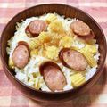 ゆにこーん☆'s cooksnap of when they made とうもろこしのジョンソンヴィルごはん.