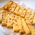 卯月のうさぎ２０１４'s cooksnap of when they made 桜のスティックチーズケーキ.