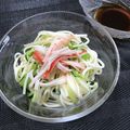 ☆あいちゃん's cooksnap of when they made 冷やし麺にキュウリで重増し♪ダイエット♪.