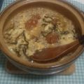 attunIIO's cooksnap of when they made 梅と塩こんぶの雑炊！.