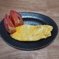 ぱーね's cooksnap of when they made ふんわり♡ハムとチーズのオムレツ♪.