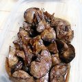 ＴＯＭＯＷＡＴ's cooksnap of when they made 鶏レバーの甘辛煮.