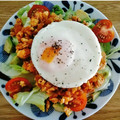 まゆこ♡'s cooksnap of when they made 簡単♪カフェレシピ☆うちのタコライス.