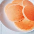＊＊カヲル＊＊'s cooksnap of when they made 卵、小麦、乳不使用！米粉のパンケーキ.