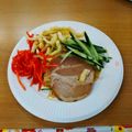 ダイハード近藤's cooksnap of when they made 簡単こく旨⭐糖質ゼロ麺の冷麺風.