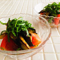 雛鳥と親鳥's cooksnap of when they made ＊茄子とトマトの和風マリネ＊.