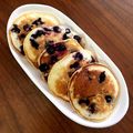 nozomiooo's cooksnap of when they made ＊ブルーベリーヨーグルトのホットケーキ＊.
