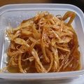 月にうさちゃん's cooksnap of when they made 簡単おいしいスルメイカの甘辛和え.