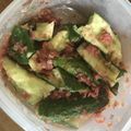 クックTX3Q1F☆'s cooksnap of when they made きゅうりのたたき梅和え☆.
