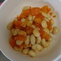 えぶりでぃみるく's cooksnap of when they made 【覚書】離乳食完了期:大豆とトマト炒め煮.