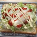 きらり流れ星's cooksnap of when they made レンジで簡単！目玉焼きトースト.