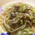 きらり流れ星's cooksnap of when they made 簡単 焼きうどん.