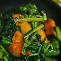 鈴宮蒼's cooksnap of when they made 簡単♪かぼちゃとほうれん草のマヨソテー.