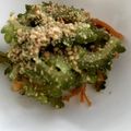 ハッチ1211's cooksnap of when they made ゴーヤのおひたし.