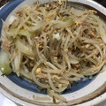 みー３２'s cooksnap of when they made もやしと玉ねぎとツナの簡単節約！卵とじ.