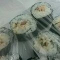 SKB34's cooksnap of when they made ツナとミョウガと大葉のくるくるおにぎり.