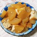 yukiwanko's cooksnap of when they made 大根と厚揚げの煮物.