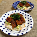 Chikatan☆'s cooksnap of when they made スタミナのつく☆ひつまぶし風☆鰻五目寿司.