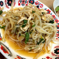 GUN☆★MA's cooksnap of when they made もやしと鶏胸の和え物(しそ)★簡単副菜★.