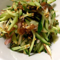 cookpaco's cooksnap of when they made きゅうりと茗荷の☆簡単☆梅肉サラダ♪♪.