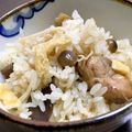 赤ぎん's cooksnap of when they made 簡単☆炭火焼鳥で炊き込み御飯.
