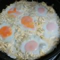 ちーゆづアーちゃん☆'s cooksnap of when they made 市販の千切りキャベツで巣籠もり玉子.